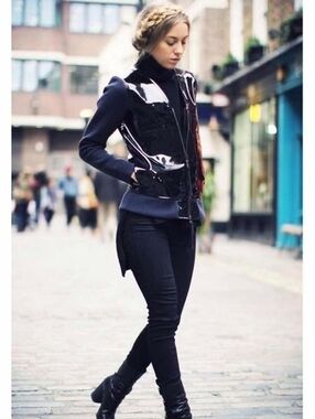 Marni x H&M NWT Patent Vegan Leather Jacket Size 10